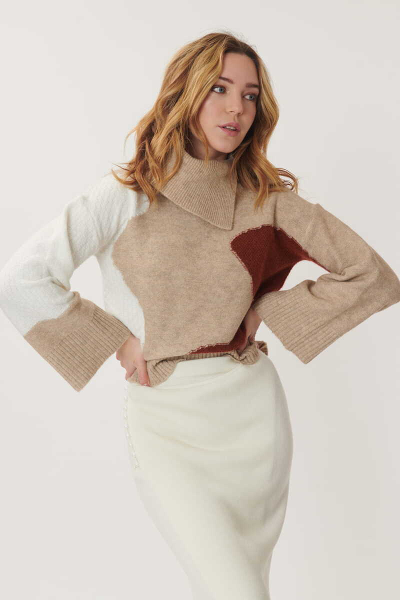 JERSEY JORIS COLOR BEIGE 1